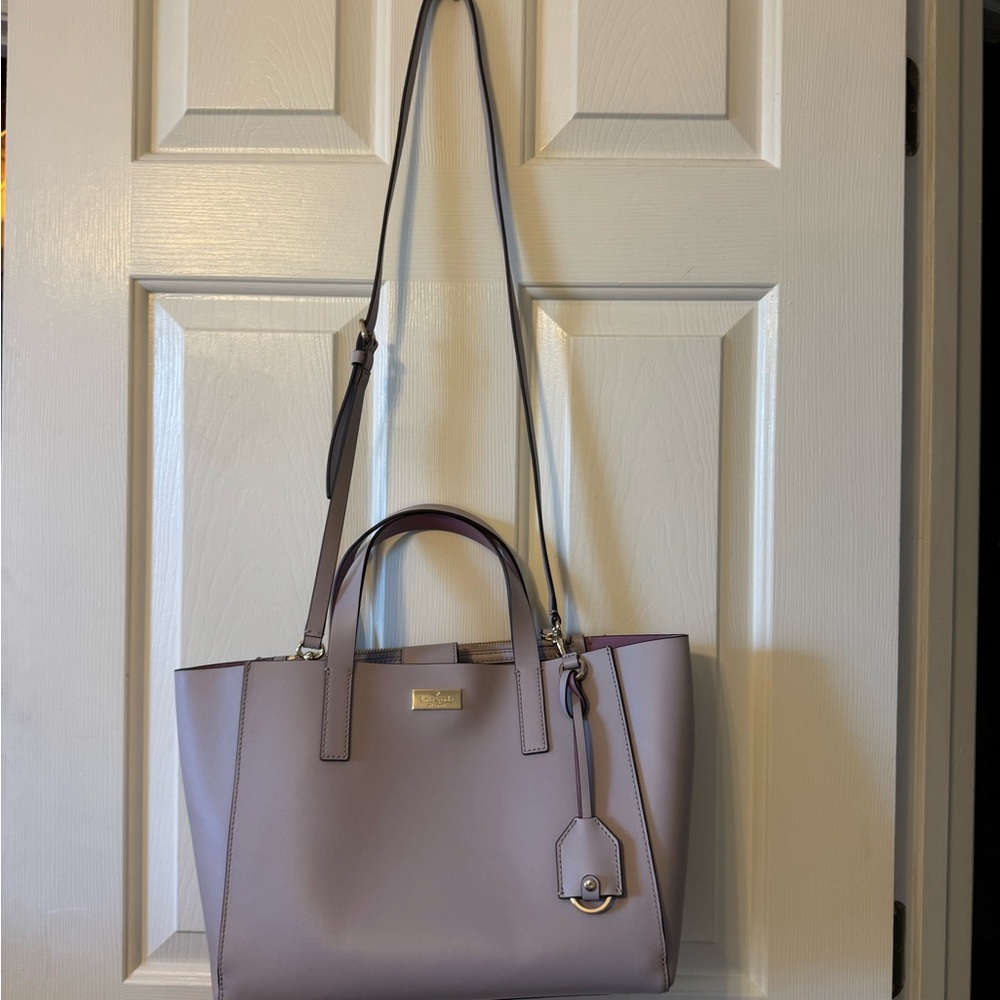 Kate Spade Lavender Tote Bag - Picture 7 of 14